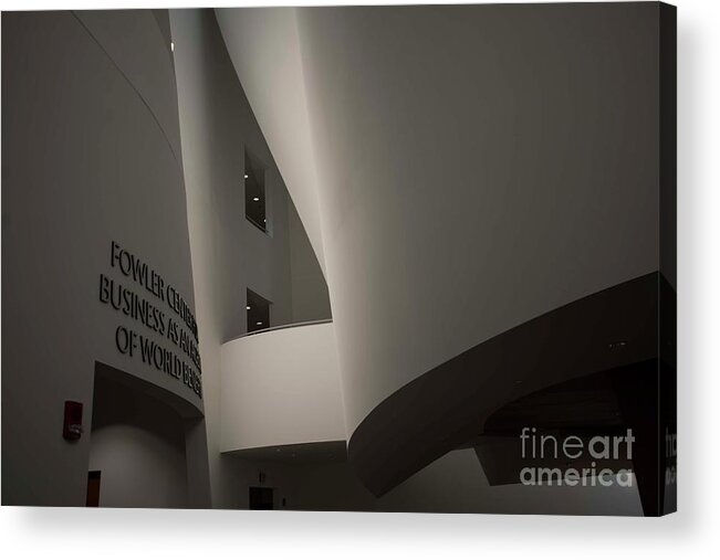 Case Western University Acrylic Print featuring the photograph Westerhead School - 2 by David Bearden