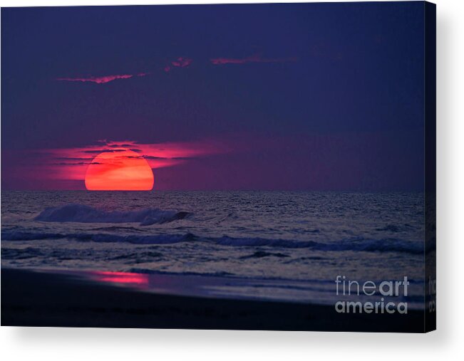 Sunrise Acrylic Print featuring the photograph What Planet? by DJA Images