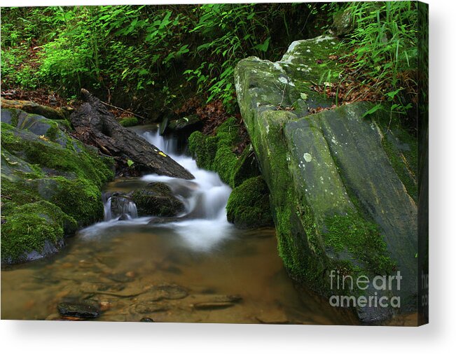 Where The Water Runs Cold Acrylic Print featuring the photograph Where the water Runs Cold by Darren Fisher