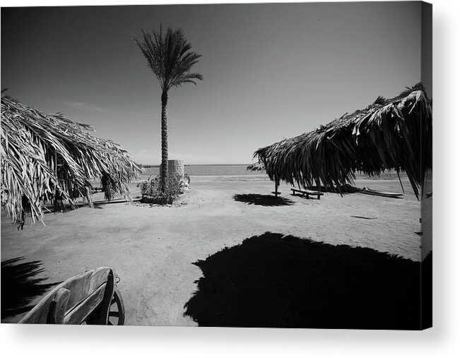 Beach Acrylic Print featuring the photograph Where Would I Feel Best by Jez C Self