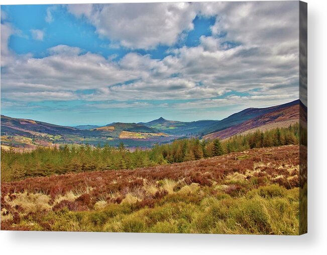Wicklow Mountains Acrylic Print featuring the photograph Wicklow Mountains by Marisa Geraghty Photography