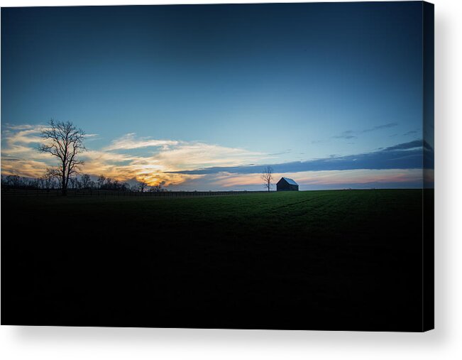 Farm Acrylic Print featuring the photograph Wide Open Spaces by Shane Holsclaw