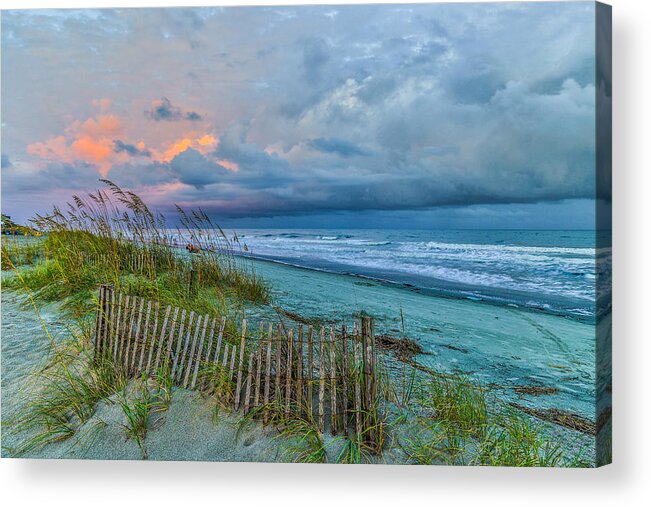 Wild Dunes Acrylic Print featuring the photograph Wild Dunes Serenity by Donnie Whitaker