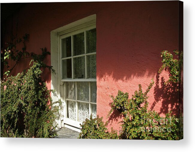 Europe Acrylic Print featuring the photograph Window in Ireland by Christine Amstutz