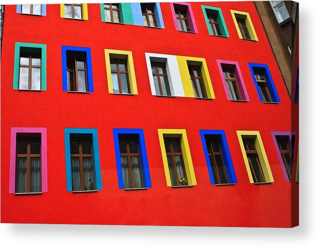 Germany Acrylic Print featuring the photograph Windows by Dean Farrell
