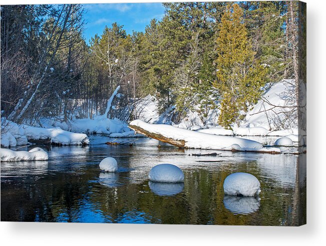 Winter Acrylic Print featuring the photograph Winter Blues by Gary McCormick