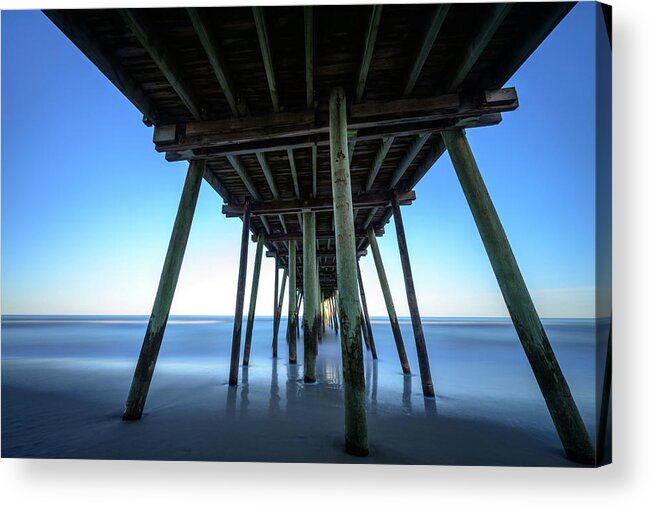 Landscape Acrylic Print featuring the photograph Winter Blues by Michael Scott