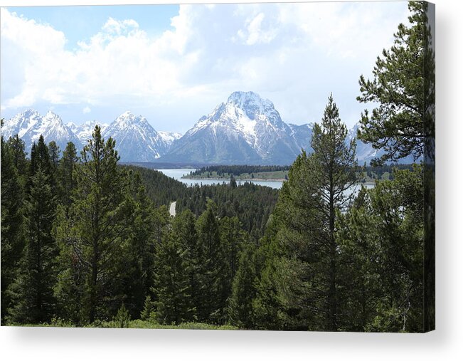 Landscape Acrylic Print featuring the photograph Wyoming 6490 by Michael Fryd