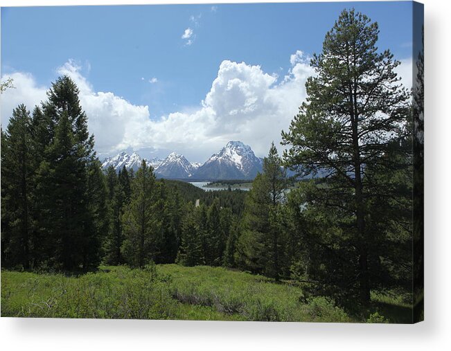 Landscape Acrylic Print featuring the photograph Wyoming 6500 by Michael Fryd