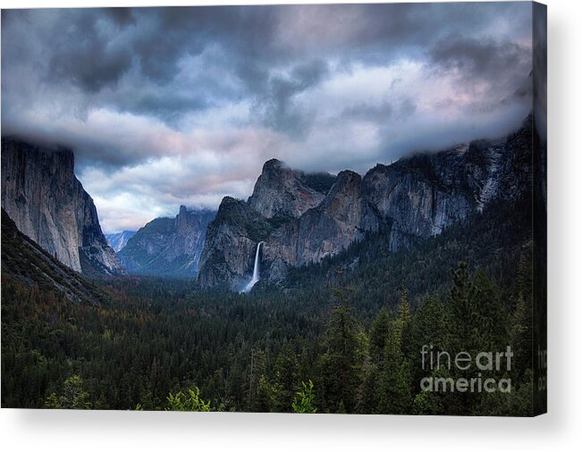 Yosemite Acrylic Print featuring the photograph Yosemite Valley by Brandon Bonafede