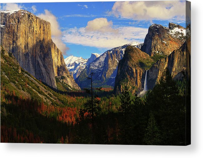 Yosemite Acrylic Print featuring the photograph Yosemite Valley by Greg Norrell