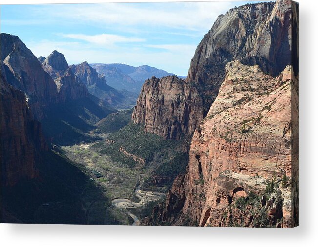 Zion National Park Acrylic Print featuring the photograph Zion National Park by Colleen Phaedra