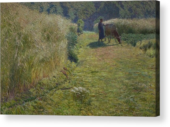 19th Century Art Acrylic Print featuring the painting Zomer by Emile Claus