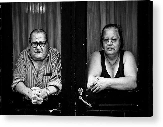 Couple Acrylic Print featuring the photograph by Carlos Lopes Franco