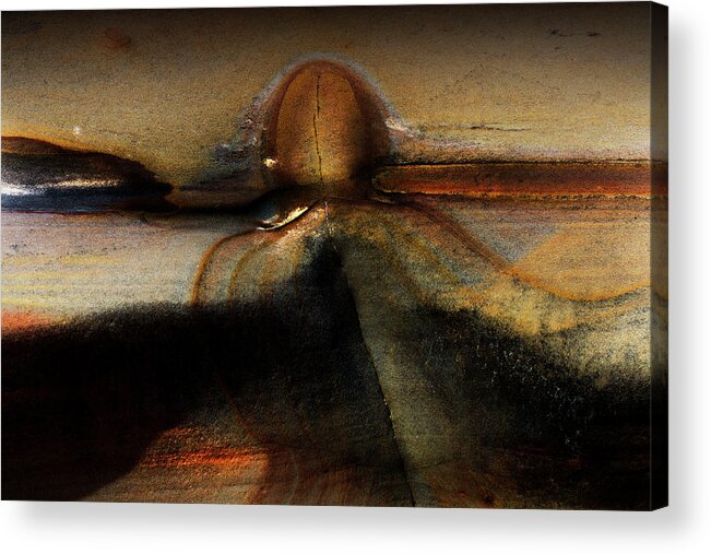 Abstract Acrylic Print featuring the photograph .....095ac..... by Johanes Januar