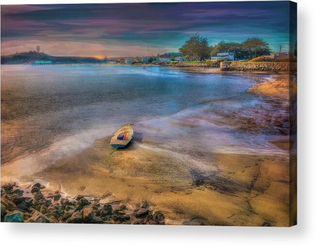 Half Moon Bay Acrylic Print featuring the photograph Abandoned #1 by Patricia Dennis