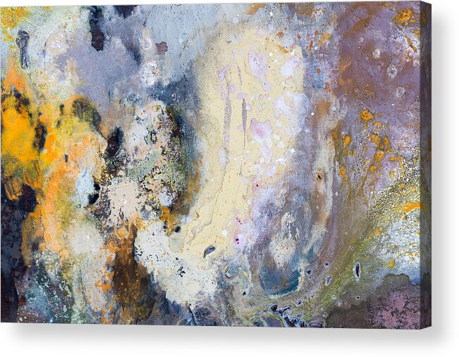 Abstractartistic Acrylic Print featuring the photograph Abstract Art Background. Oil Painting #1 by Dmytro Synelnychenko