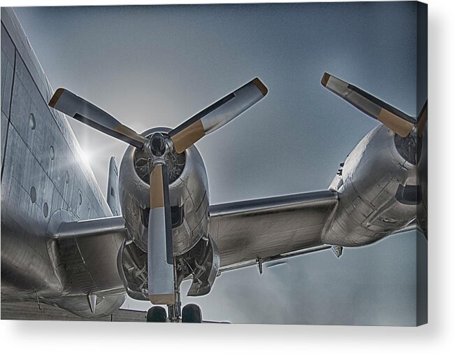 Airplane Acrylic Print featuring the photograph Air Force Legends by Laura Terriere