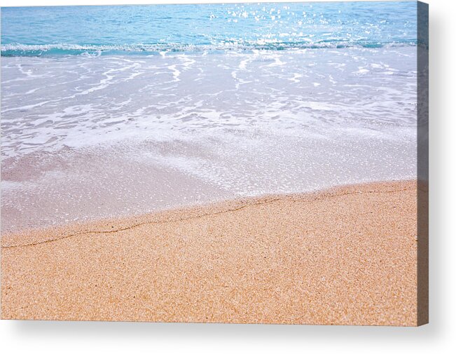 Tranquility Acrylic Print featuring the photograph Beautiful Beaches #1 by Clover No.7 Photography