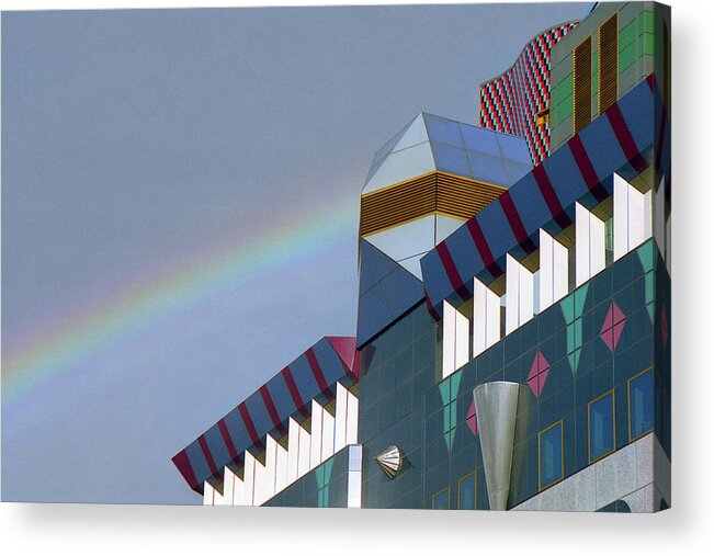 Rainbow Acrylic Print featuring the photograph Fusion by Jerry Griffin