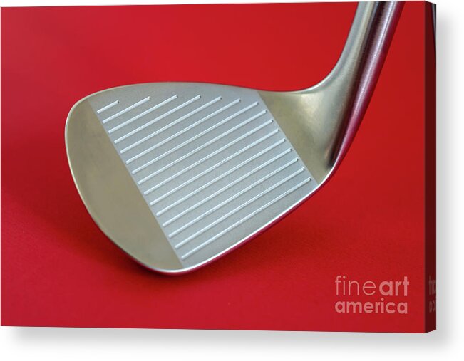 Golf Acrylic Print featuring the photograph Golf Club Wedge #1 by Mats Silvan