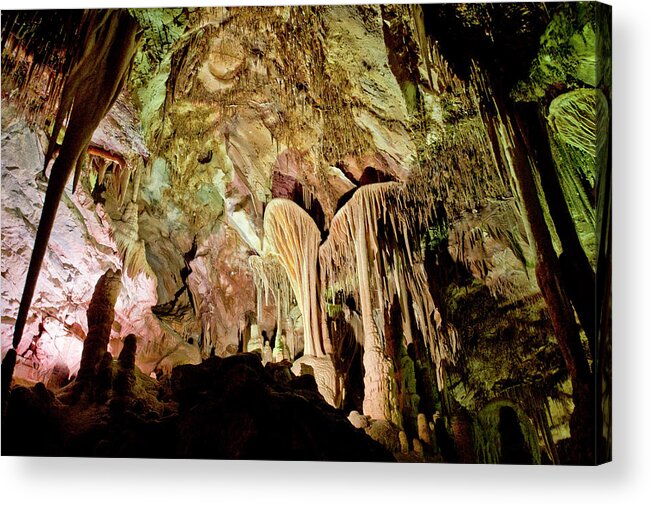 Cave Acrylic Print featuring the photograph Lehman Caves, Great Basin National #1 by William Mullins