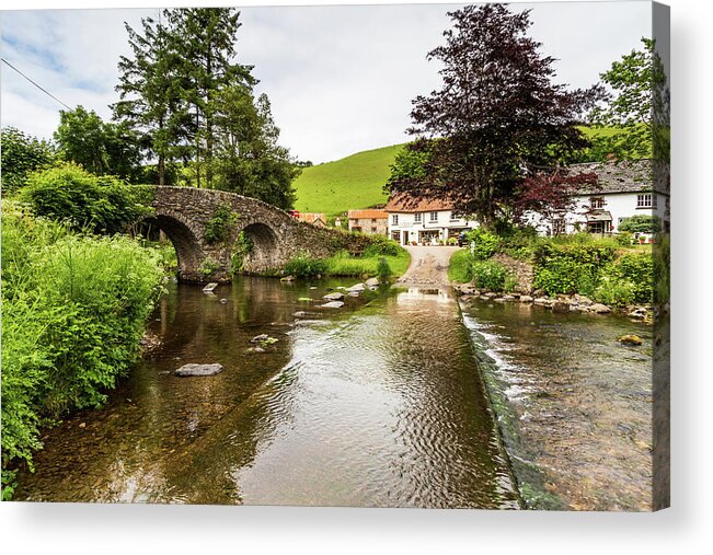 Agriculture Acrylic Print featuring the photograph Lorna Doone Farm 02 by Chris Smith
