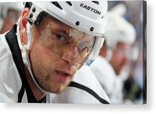 National Hockey League Acrylic Print featuring the photograph Los Angeles Kings V Buffalo Sabres #1 by Bill Wippert