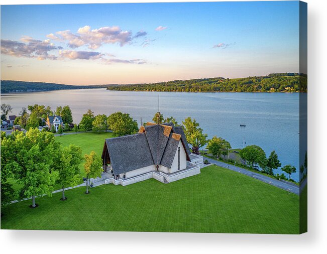 Finger Lakes Acrylic Print featuring the photograph Norton Chapel Upstate New York #1 by Anthony Giammarino
