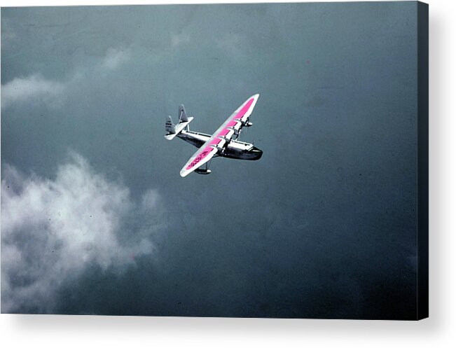 1930-1939 Acrylic Print featuring the photograph Pan Am Bermuda Clipper #1 by Michael Ochs Archives