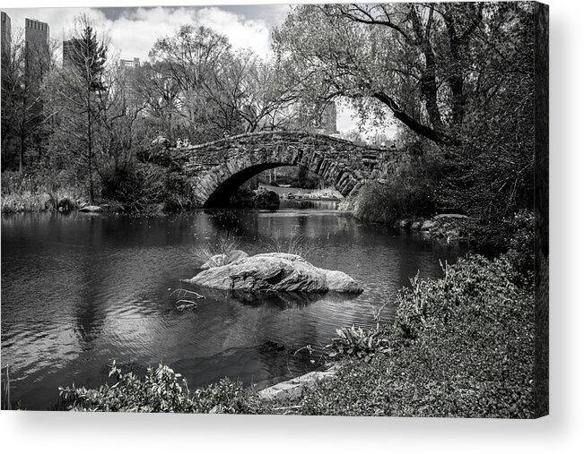 Bridge Acrylic Print featuring the photograph Park Bridge by Stuart Manning
