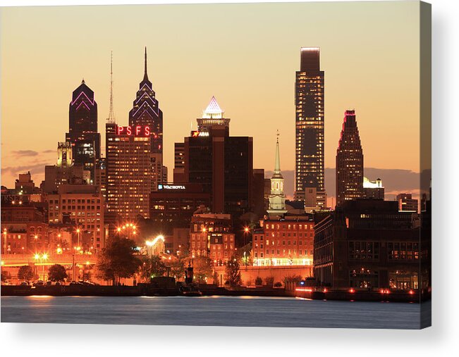 Tranquility Acrylic Print featuring the photograph Philadelphia, Pennsylvania #1 by Jumper