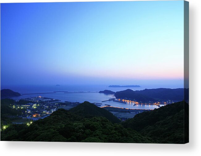 Tranquility Acrylic Print featuring the photograph Sakuragi Observation Deck #1 by Tomosang