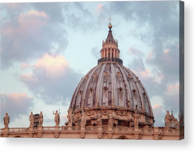 Photography Acrylic Print featuring the photograph St. Peter's Dome by Terry Davis