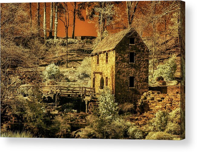 Old Mill Acrylic Print featuring the photograph The Old Mill #1 by Michael McKenney