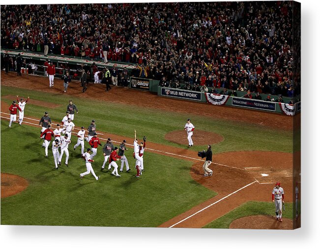 St. Louis Cardinals Acrylic Print featuring the photograph World Series - St Louis Cardinals V by Alex Trautwig