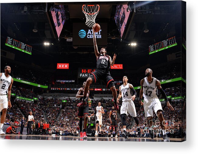 On May 9 Acrylic Print featuring the photograph Houston Rockets V San Antonio Spurs - #14 by Jesse D. Garrabrant