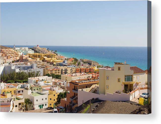 Tranquility Acrylic Print featuring the photograph View Of The Town #14 by Maremagnum