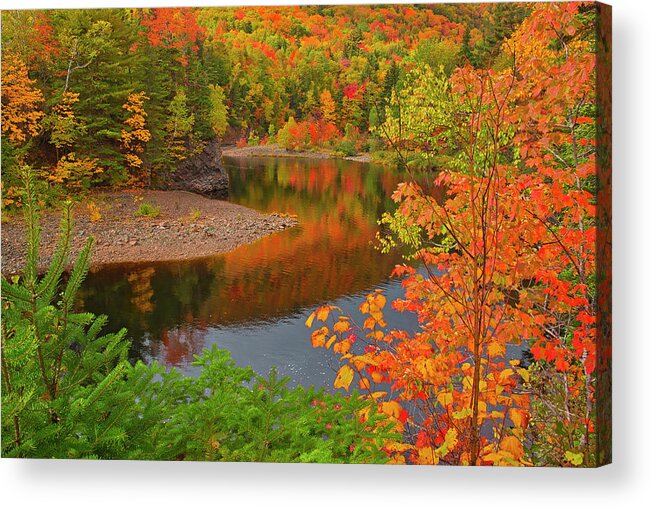 Autumn Acrylic Print featuring the photograph Canada, Nova Scotia #15 by Jaynes Gallery