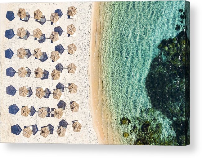 Oceans Acrylic Print featuring the photograph View From Above, Stunning Aerial View #15 by Travel Wild