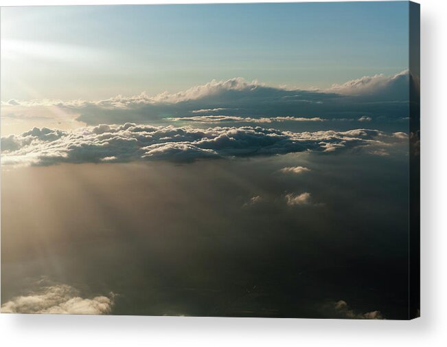 Silence Acrylic Print featuring the photograph Above The Clouds #2 by Rotofrank