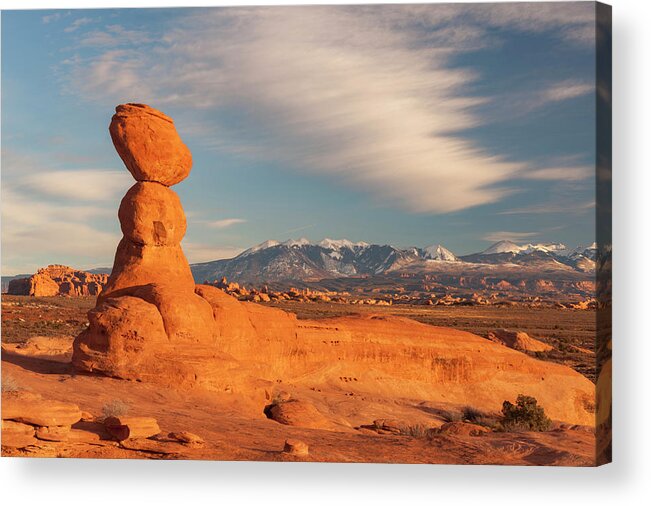 Jeff Foott Acrylic Print featuring the photograph Arches National Park Formation #2 by Jeff Foott