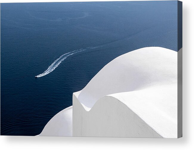 Shapes Acrylic Print featuring the photograph Curved #2 by Markus Auerbach