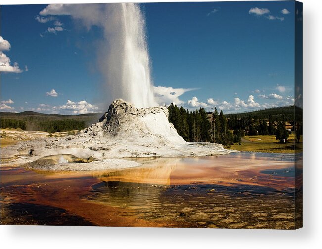 Scenics Acrylic Print featuring the photograph Yellowstone #2 by Alfredo Mancia