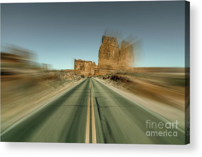 Arches National Park Acrylic Print featuring the photograph Arches National Park by Raul Rodriguez