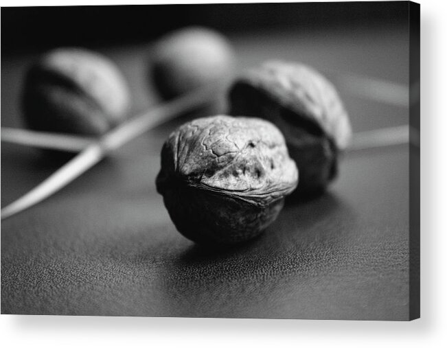 Nut Acrylic Print featuring the photograph - #3 by Sodapix Sodapix
