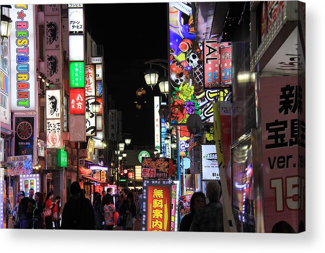 Tokyo Acrylic Print featuring the photograph Tokyo, Japan - Shibuya Crossing by Richard Krebs