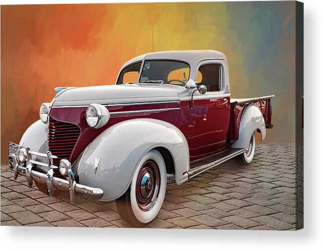 Hudson Acrylic Print featuring the photograph 38 Hudson Pick-up by Jim Hatch