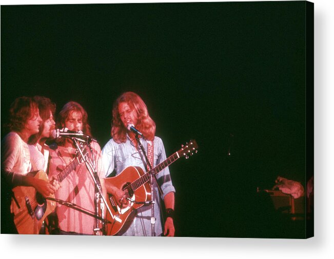 Rock Music Acrylic Print featuring the photograph Photo Of Eagles #4 by Michael Ochs Archives