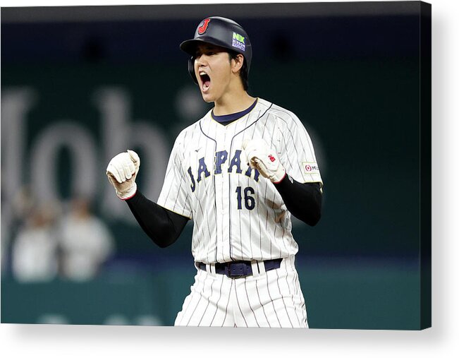 2nd Base Acrylic Print featuring the photograph Shohei Ohtani #5 by Megan Briggs